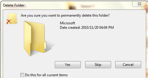 Resolving Windows Folder Access Denied Error 8 "folderaccesserror7"